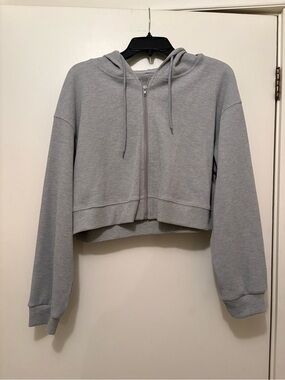 Halara Waffle Cropped Sweatshirt